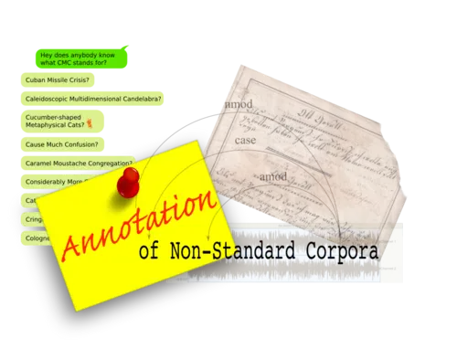 Annotation of non-standard corpora