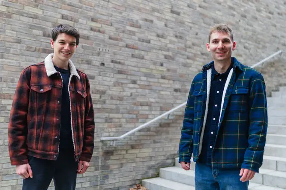 Nick Kalmbach und Jonas Wegener, Grnder der nightline Bamberg