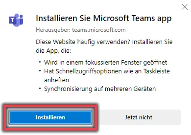 Ansicht Edge-App umbenennen