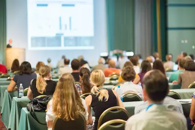 Audience in the conference hall.