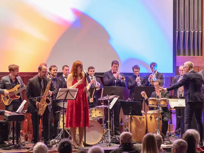 Bigband, Universit?t Bamberg, Konzert, Jazz